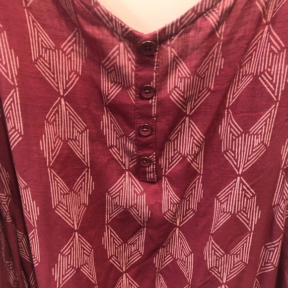 NWT Sonoma 2X Set of 2 Floral and Geometric Print Women's Tops Sleeveless - Picture 8 of 11